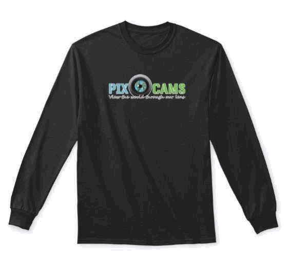 PixCams long sleeve t-shirt