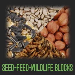 Seed, Feed, and Wildlife Blocks Button