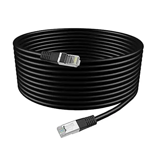 Cat6 Ethernet outdoor cable 100ft.