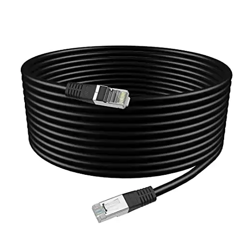 Cat6 Ethernet outdoor cable 100ft.