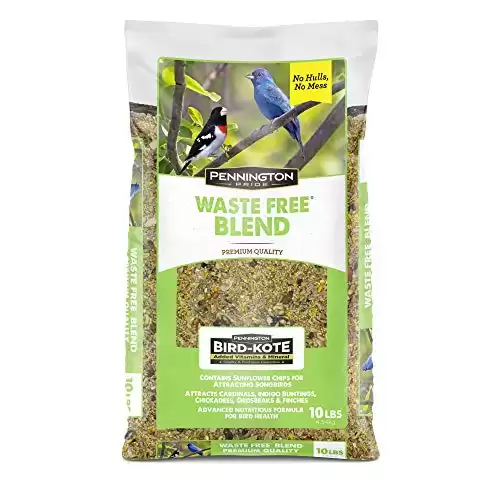 Pennington Pride Waste Free Blend Wild Bird Seed, 10 lb