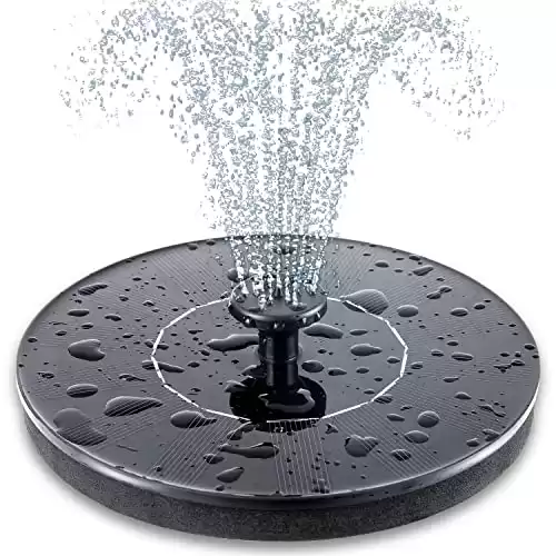 Mademax Solar Bird Bath Fountain Pump